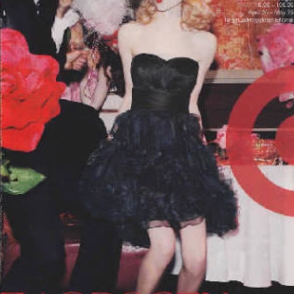 Zac Posen Black Dress with Removable Navy Skirt - Picture 2 of 8